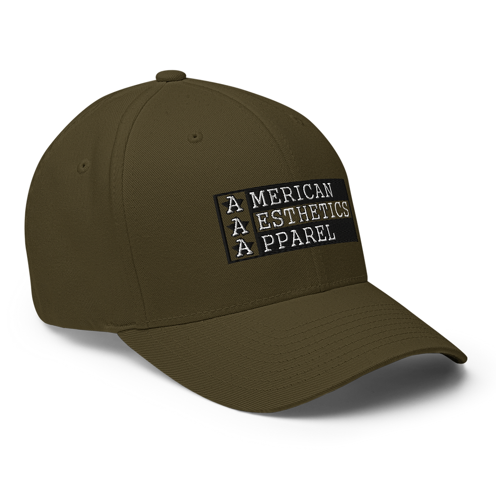 Thumbnail: B/W Flag Patch - Baseball Cap