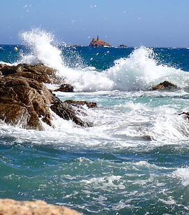 Les illes Formiga des del camí de Ronda de la Costa Brava