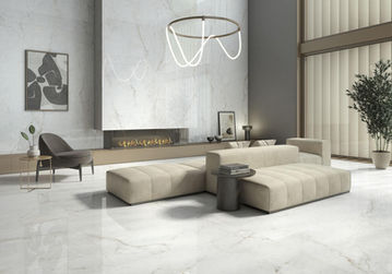 Marble indoor floor tiles