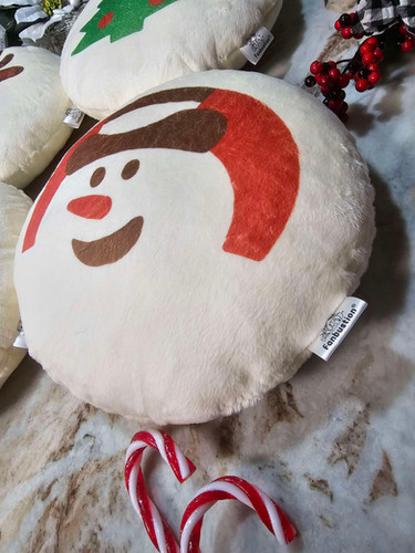 Kawaii Christmas Sugar Cookie Plush | Snowman & Reindeer