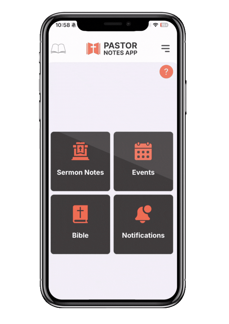 Send your Church code to your congregation