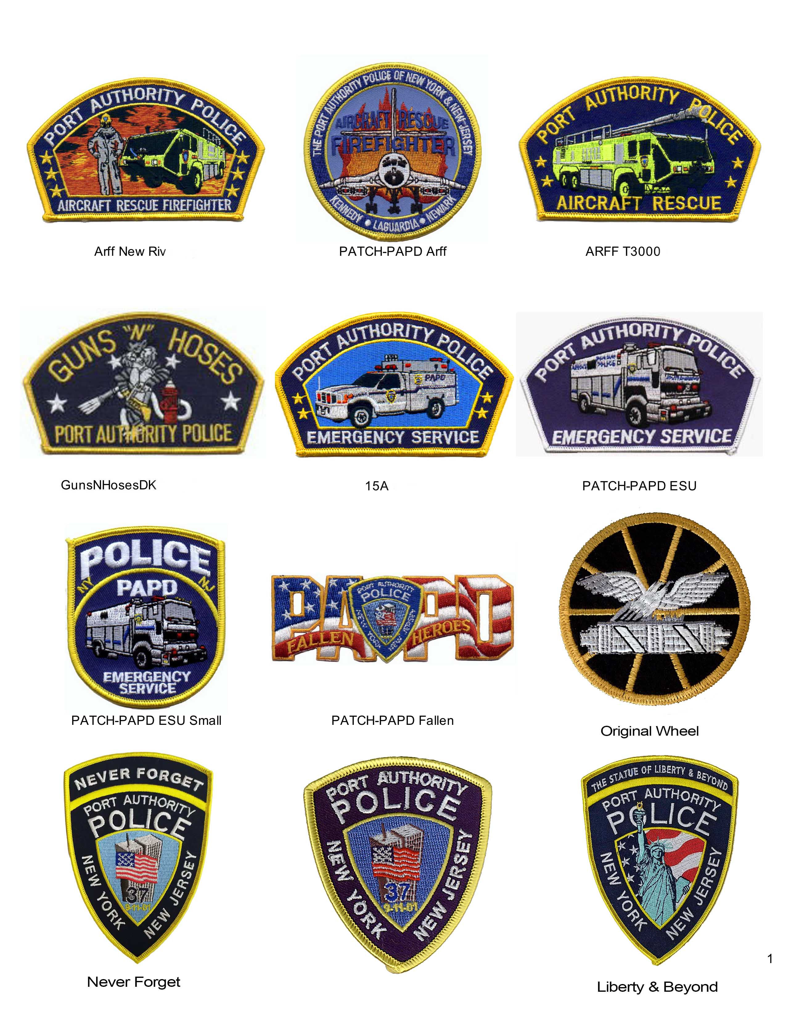 PAPD PATCH COLLECTION!