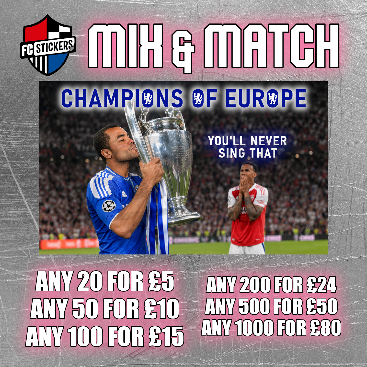 Champions Of Europe - Chelsea