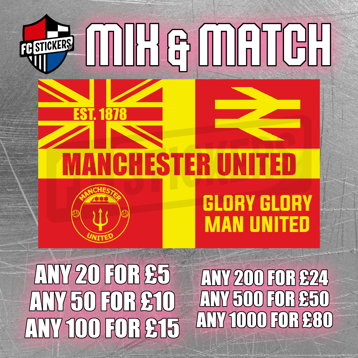 Manchester United St. George Red & Yellow