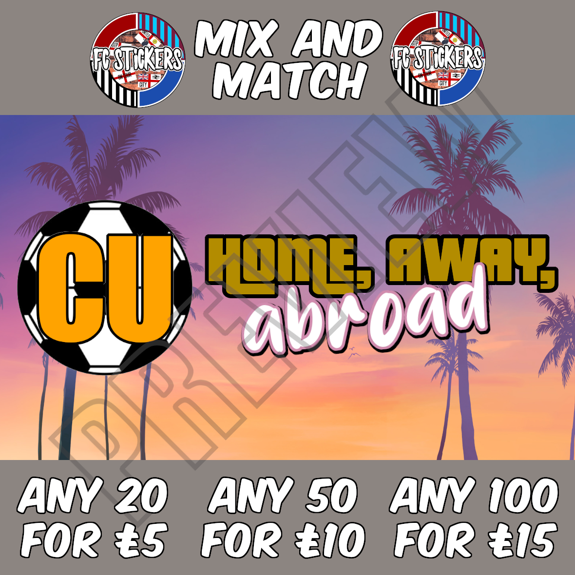 Cambridge United - Home, Away, Abroad