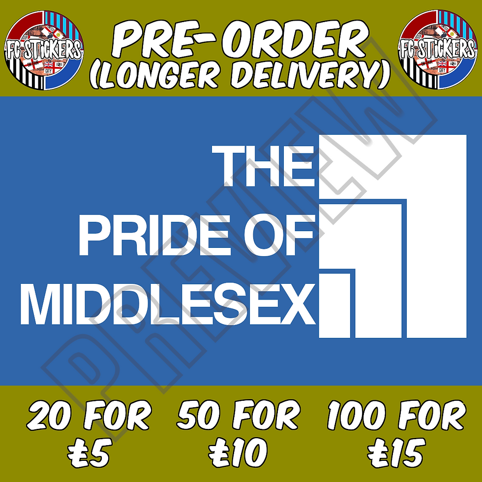 The Pride Of Middlesex Northern Face