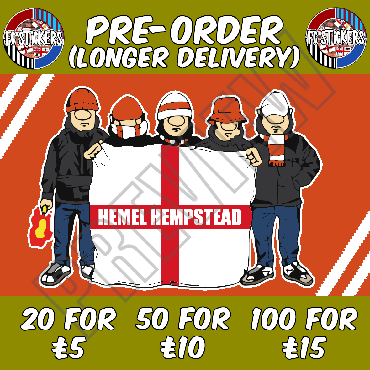 Hemel Hempstead Flag Hooligans