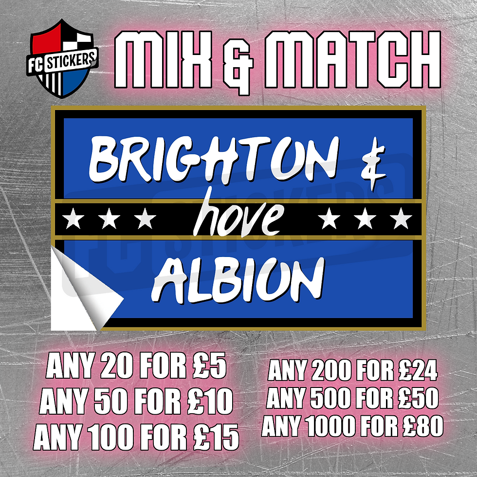 Brighton & Hove Albion Only Fools