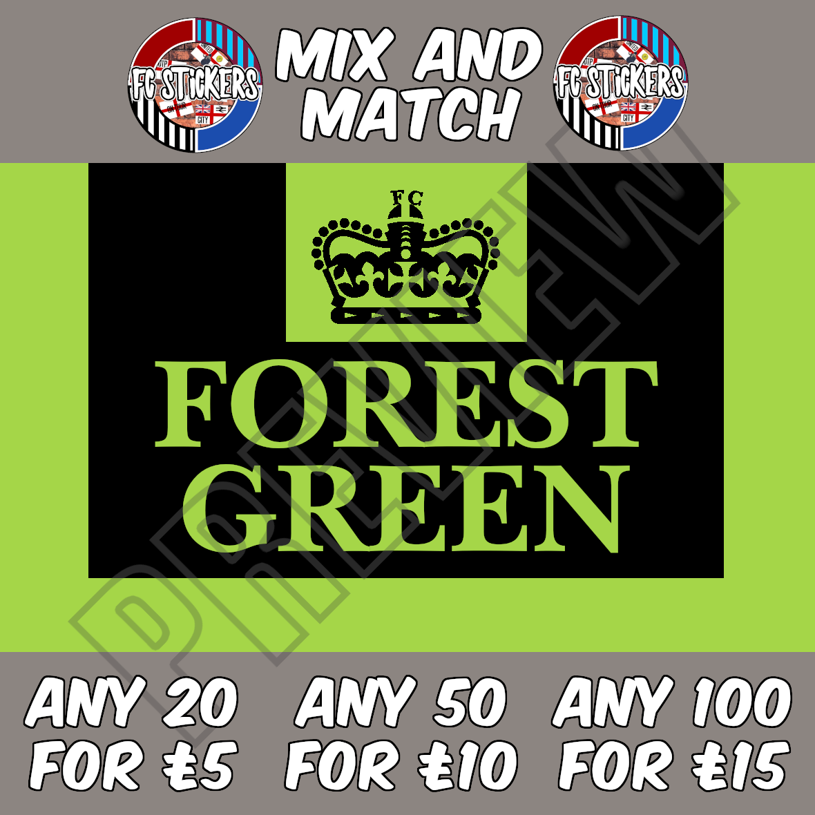 Forest Green Offensive Weekend