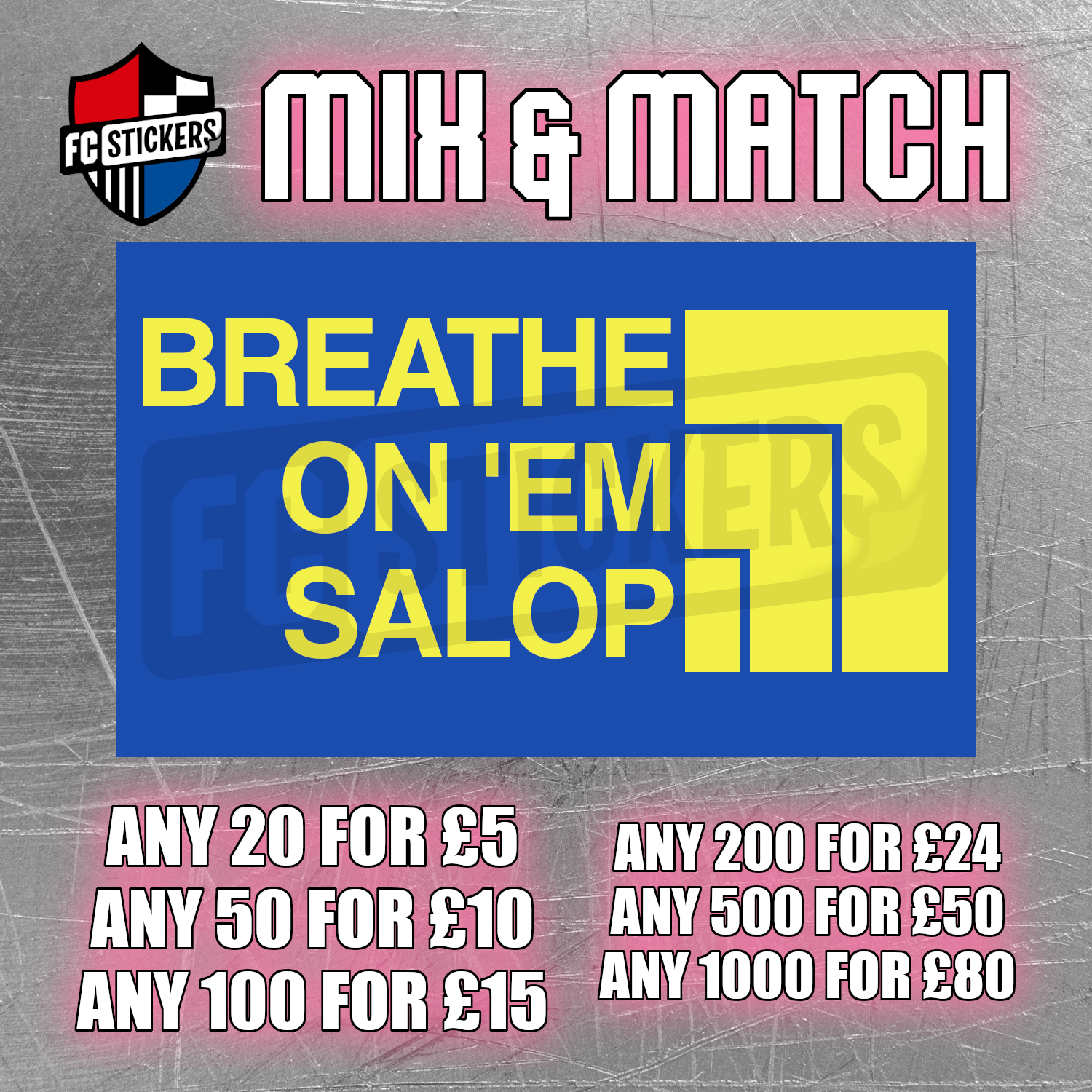 Breathe On 'Em Salop Northern Face