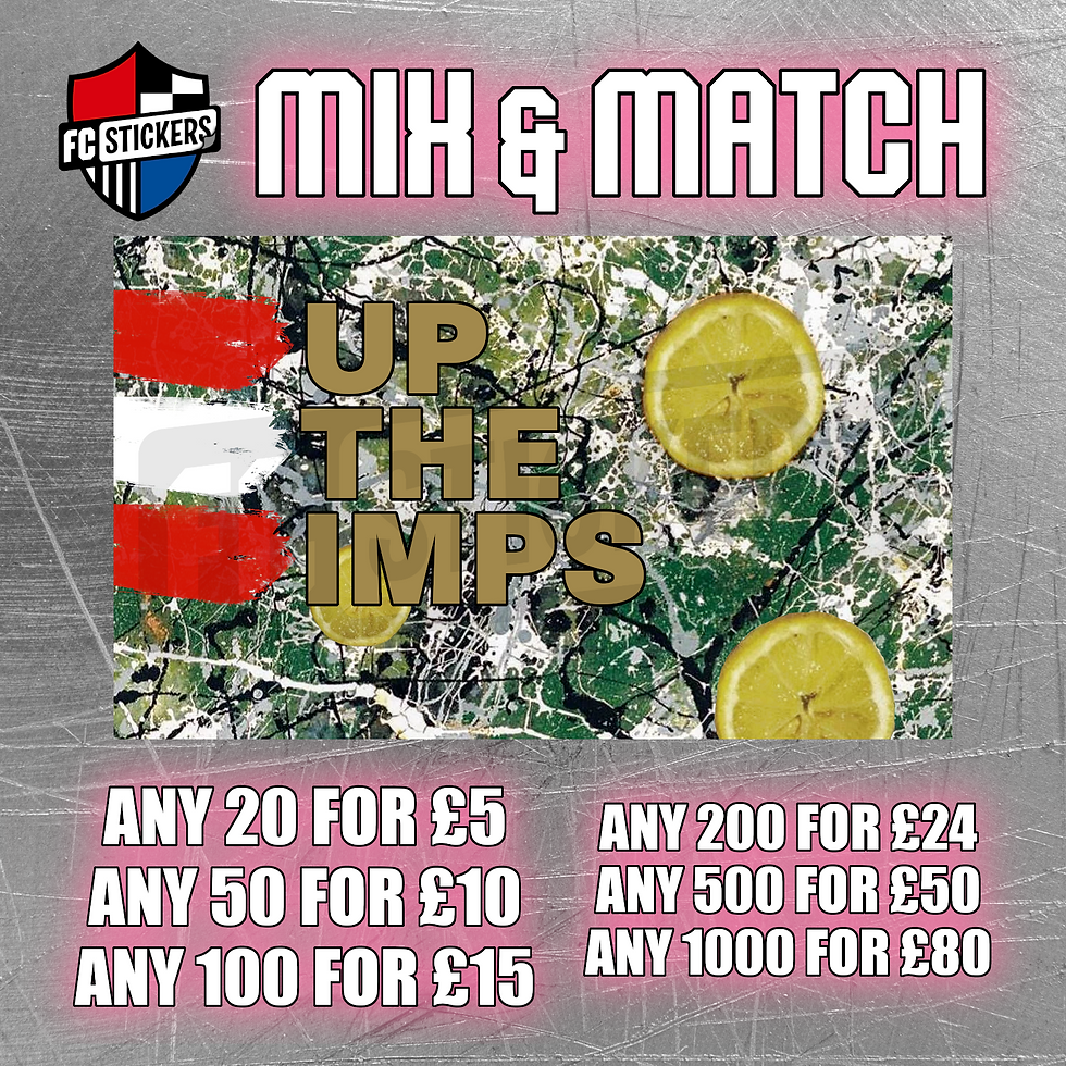 Up The Imps Lemon Roses