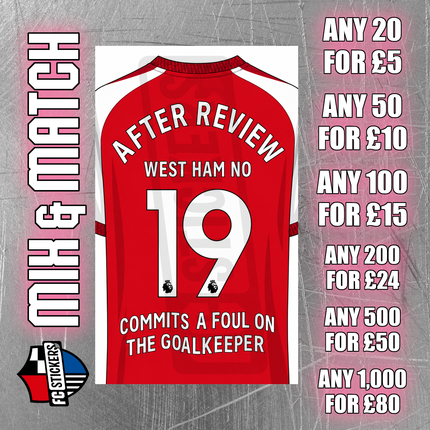 After Review, West Ham Number 19