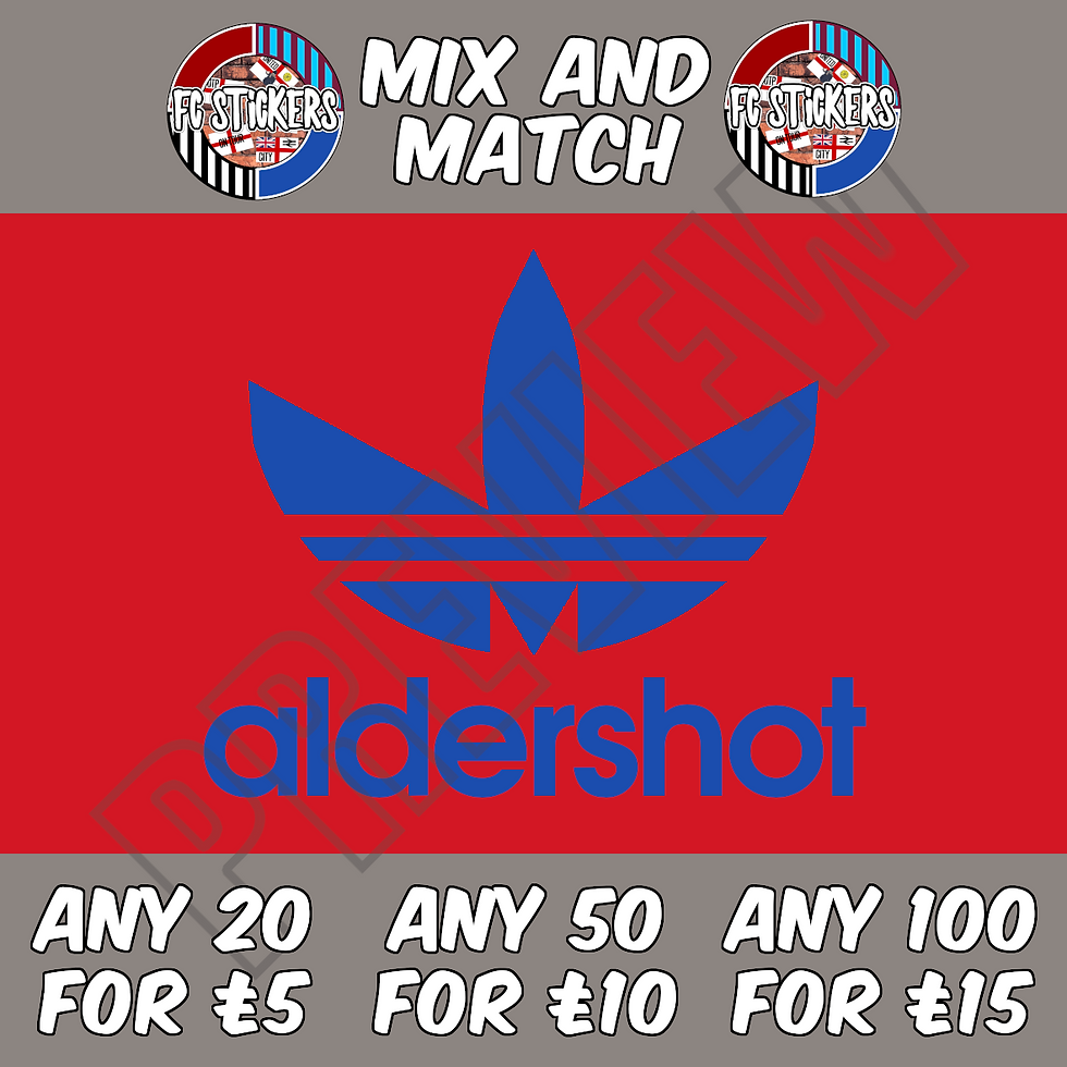 Aldershot Adi Stripes