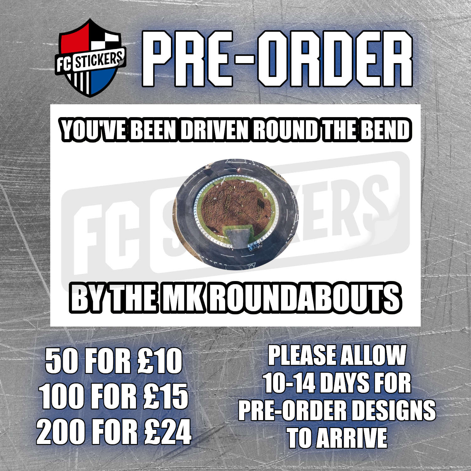 You've Been Driven Round The Ben By The MK Roundabouts