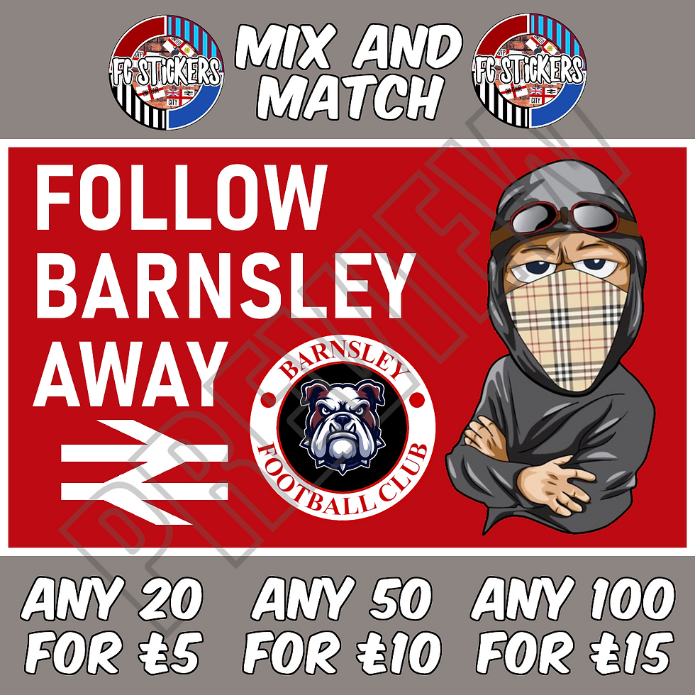 Follow Barnsley Away