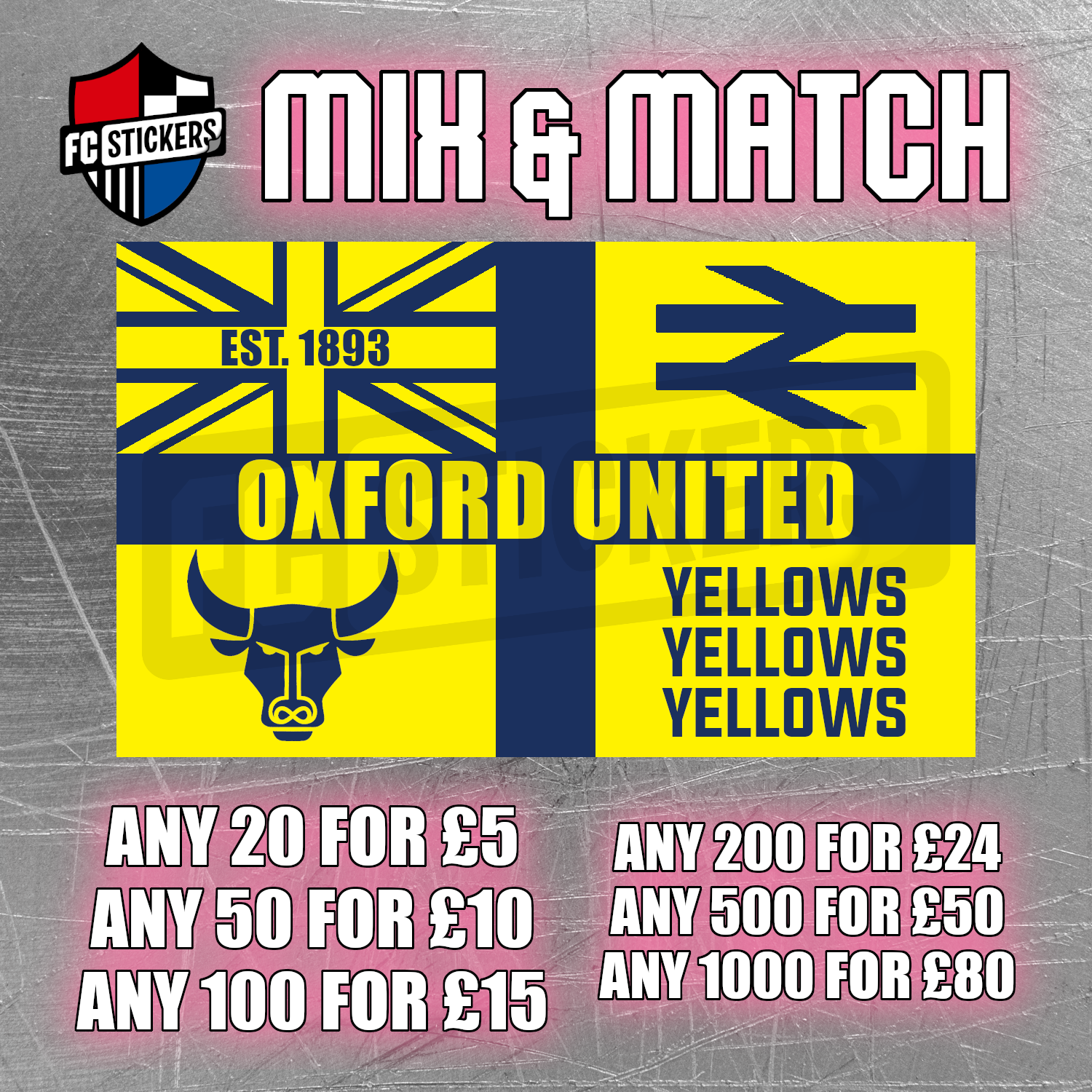 St. George Ox Yellow & Blue