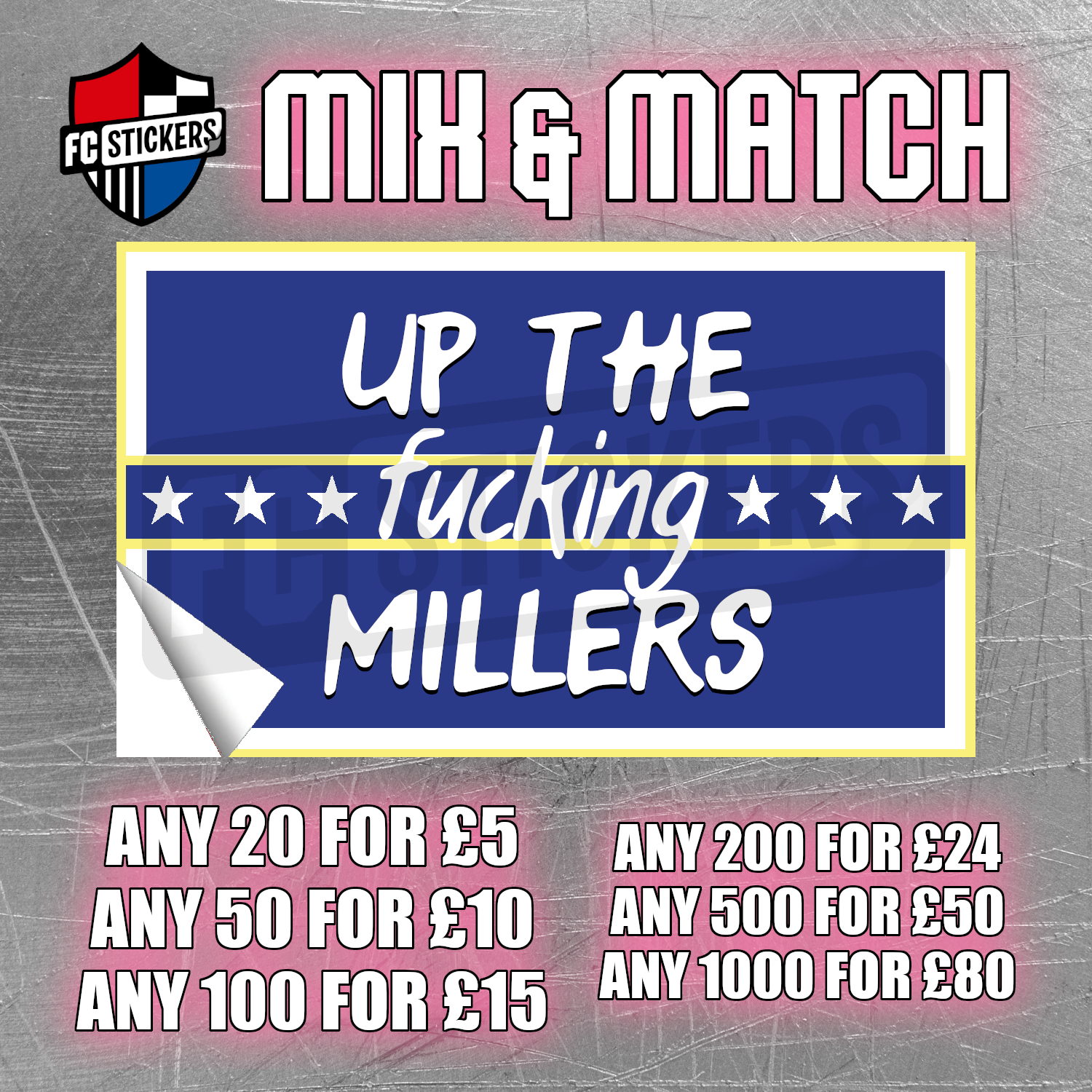 Up The Fucking Millers Only Fools