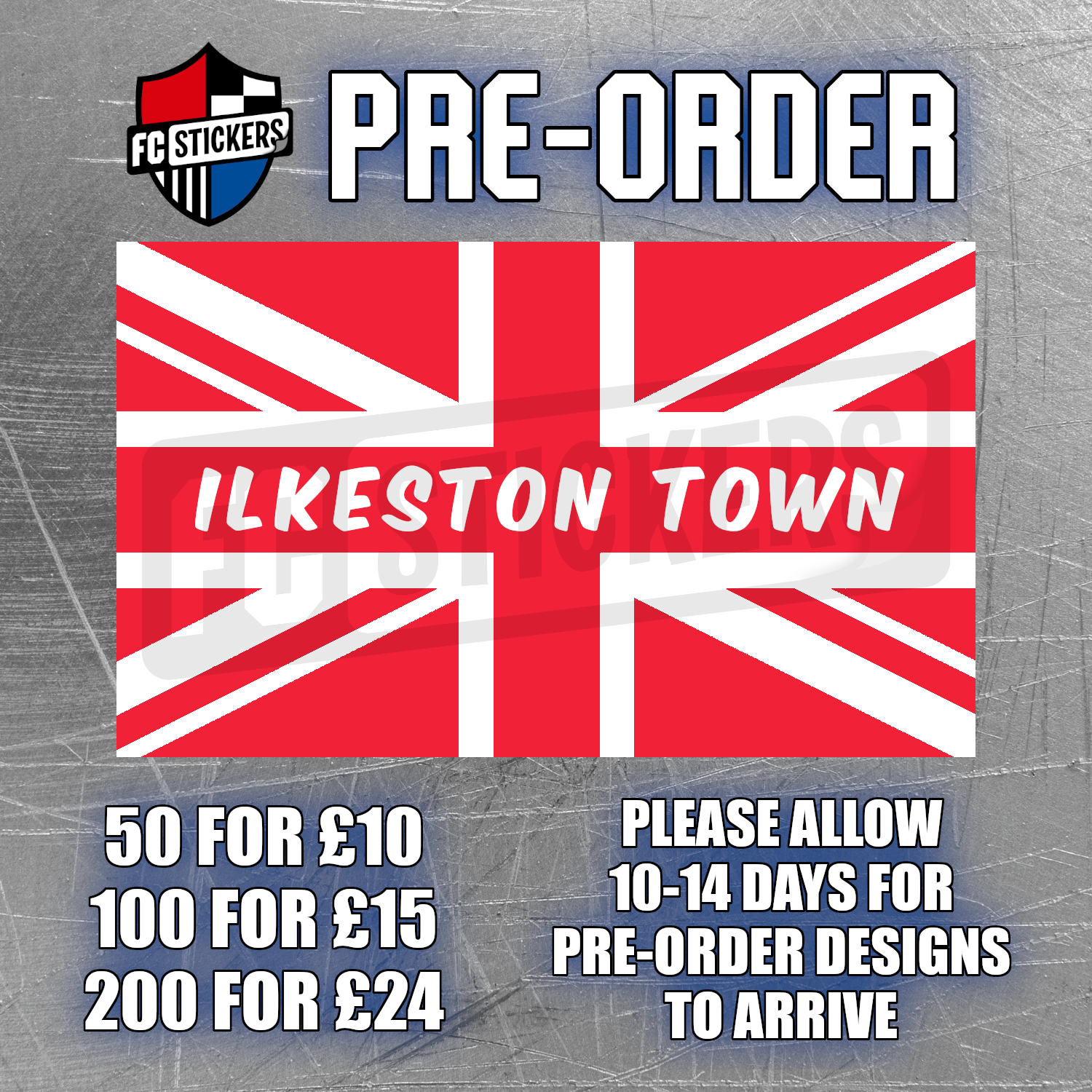 Ilkeston Town Union Jack