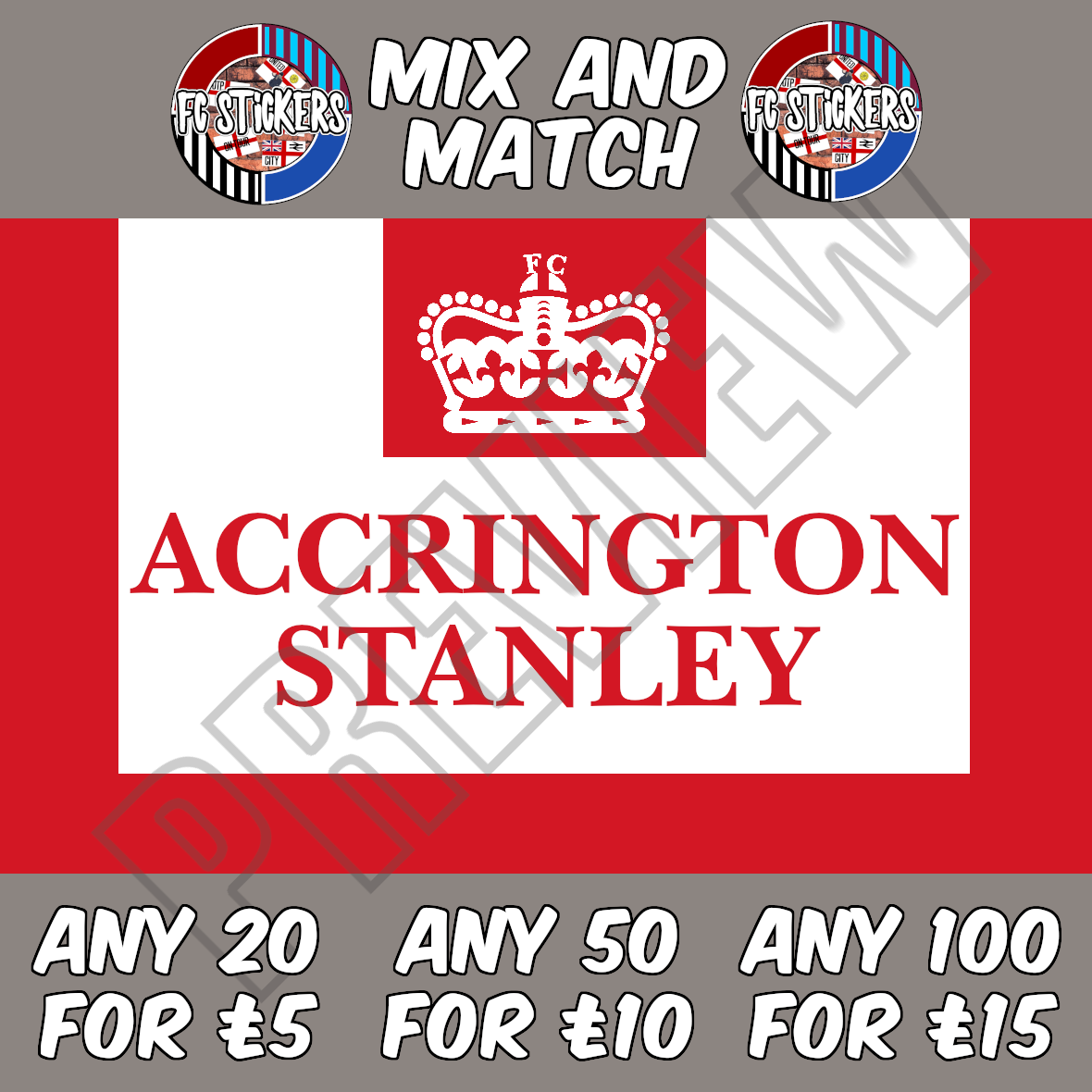 Accrington Stanley Offensive Weekend