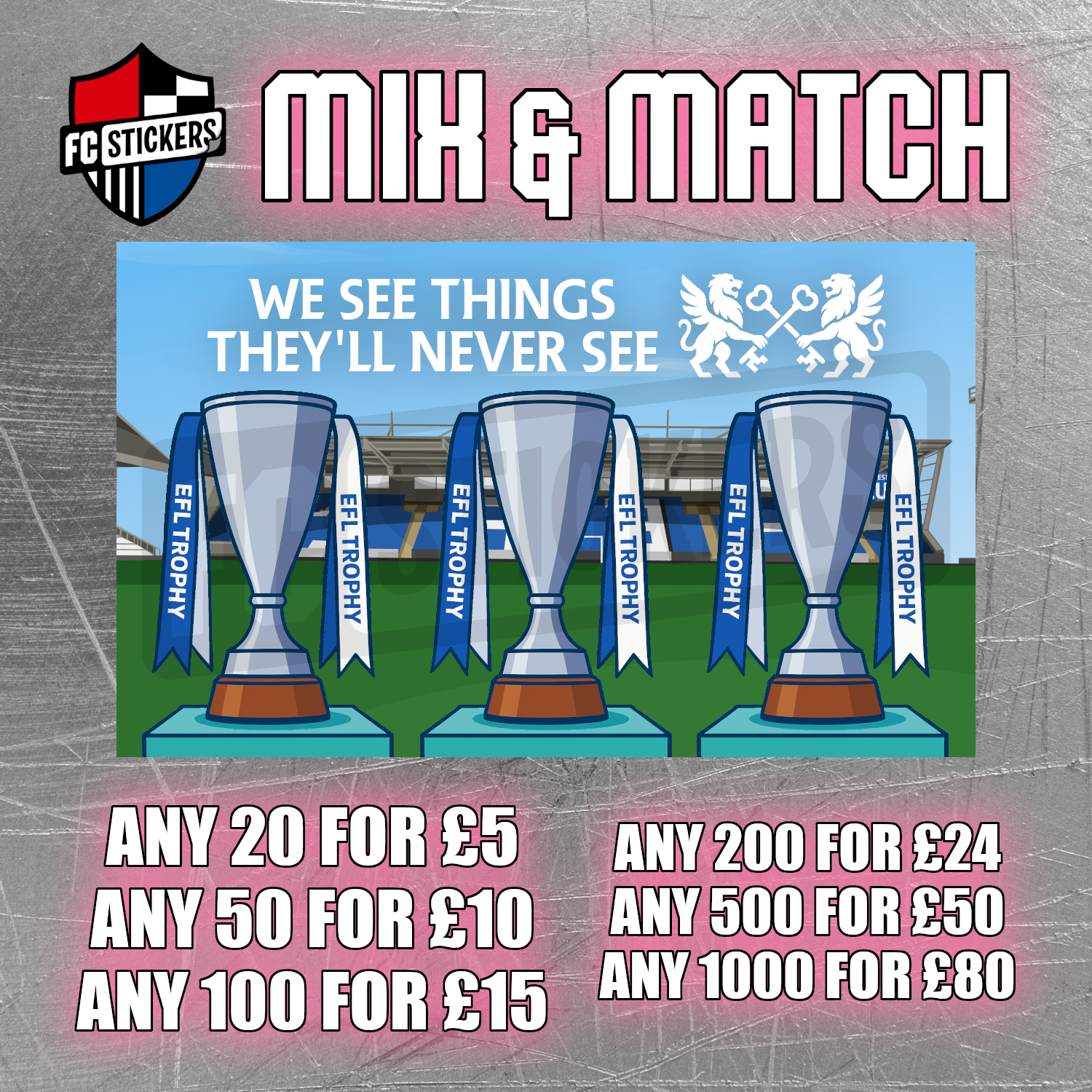 We See Things - EFL Trophies