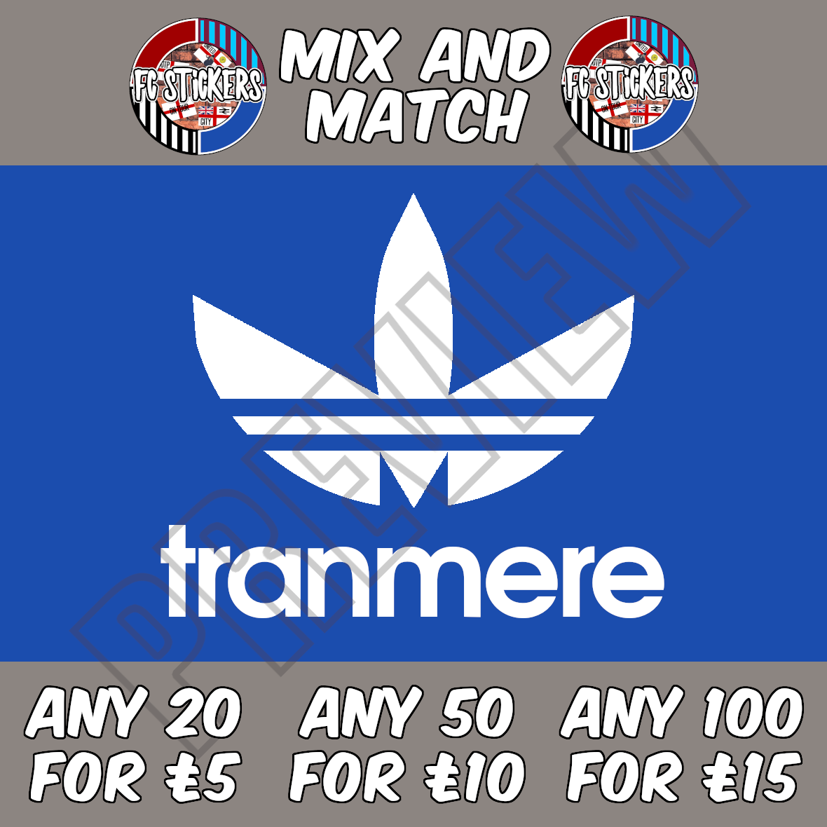 Tranmere Adi Stripes