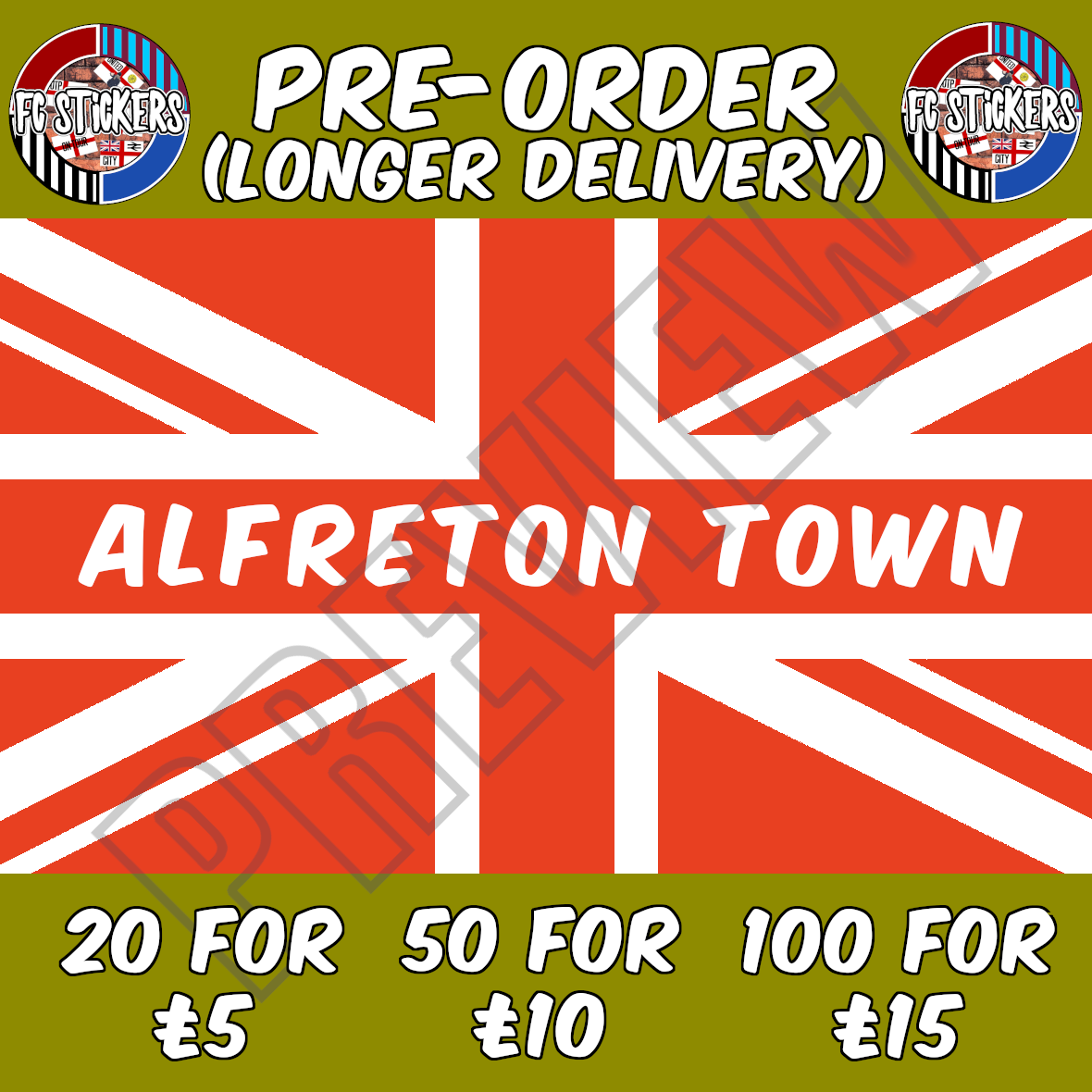 Alfreton Town Union Jack