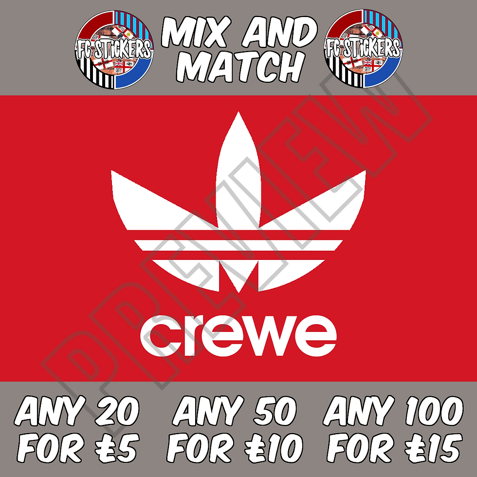 Crewe Adi Stripes