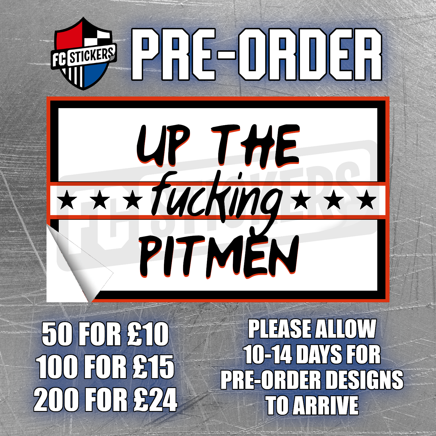 Up The Fucking Pitmen Only Fools