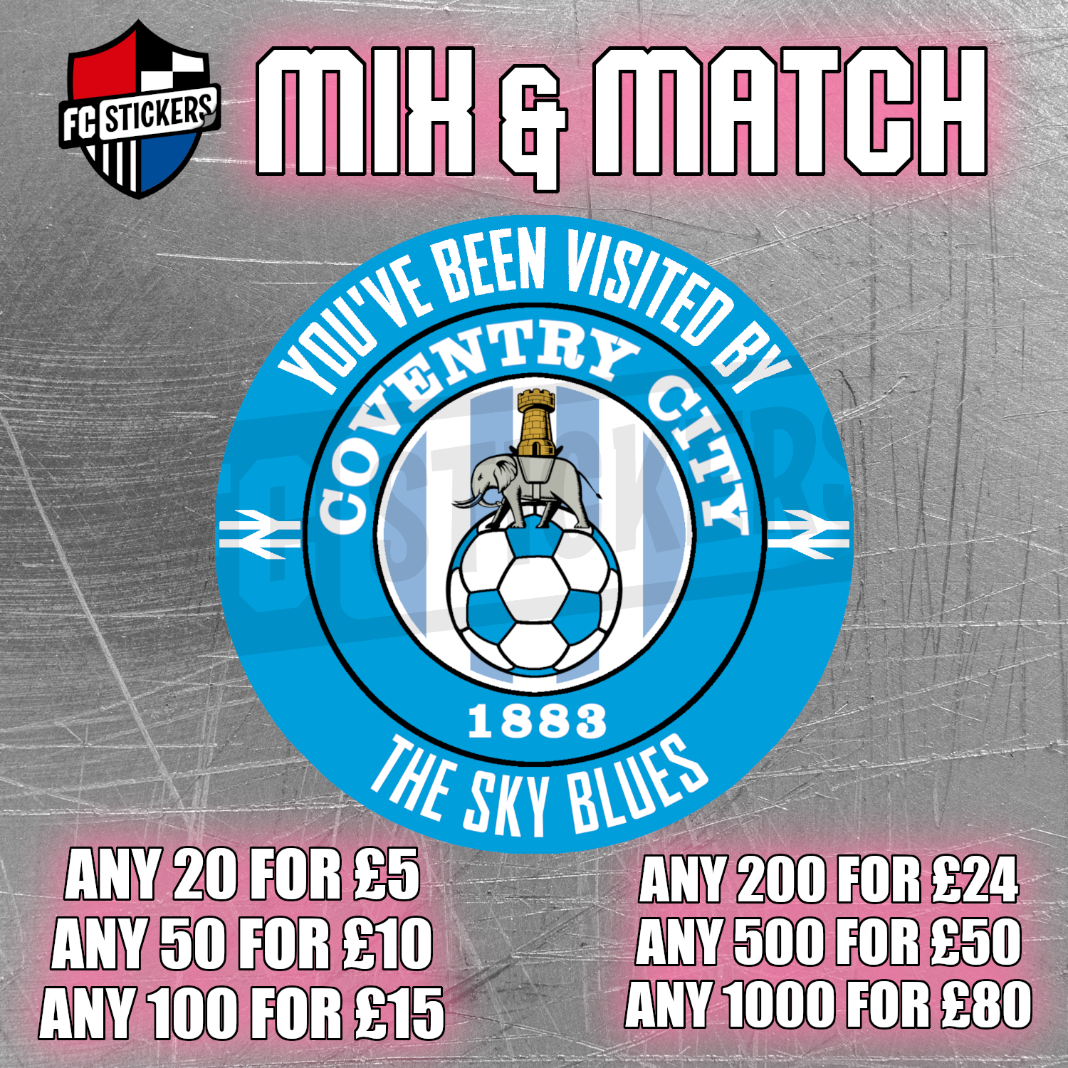 You've Been Visited By Coventry City