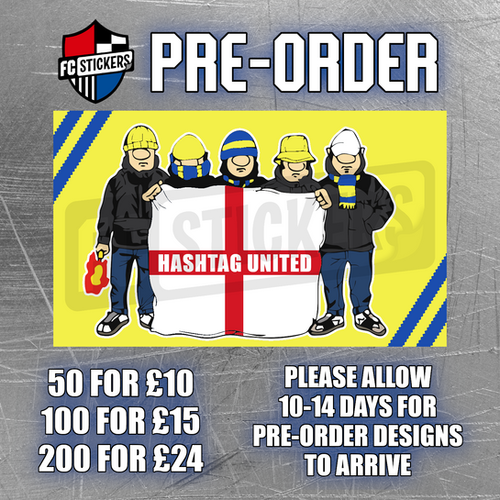 Hashtag United Flag Hooligans | FC STICKERS