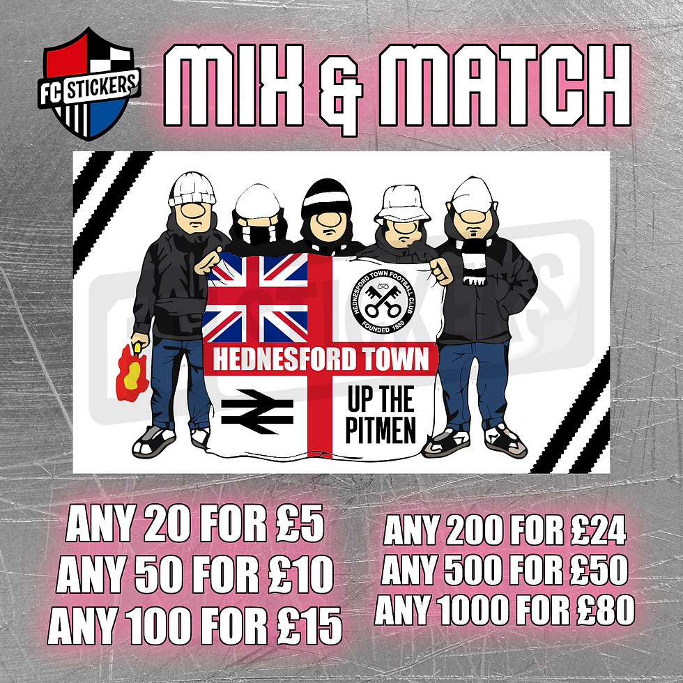 Hednesford Town Flag Hooligans