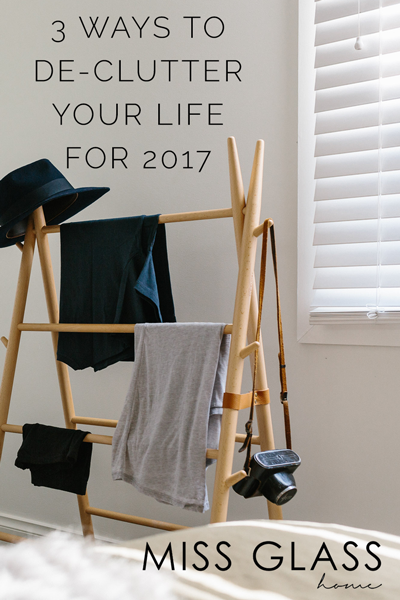 We’re one week into 2017 and Instagram has been rife with #inspirational quotes for the year ahead. We’ve put together 3 easy ways to start your year right by de-cluttering your home for a fresh start.