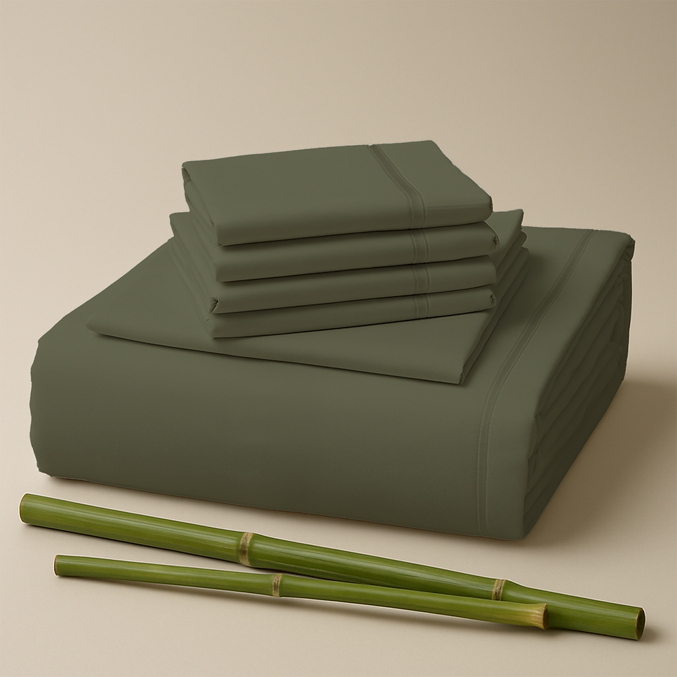 Thumbnail: Bamboo Sheets - 6pc Set w Deep Pockets, 50+ Colors