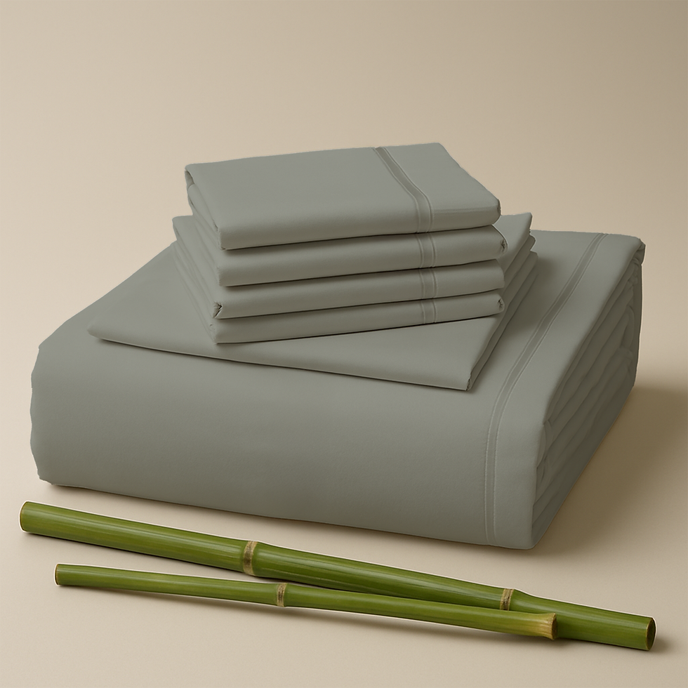 Thumbnail: Bamboo Sheets - 6pc Set w Deep Pockets, 50+ Colors