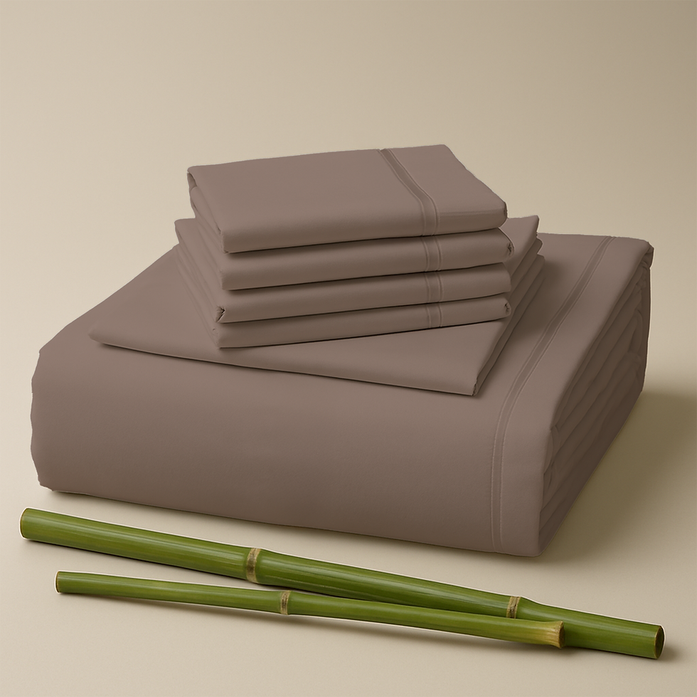 Thumbnail: Bamboo Sheets - 6pc Set w Deep Pockets, 50+ Colors