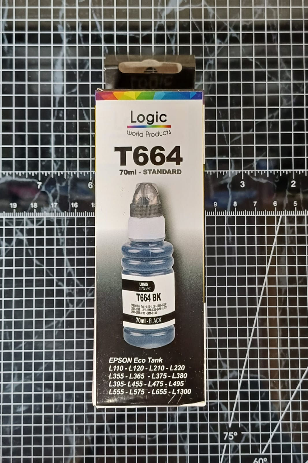 Tinta alternativa 664 Black 70ml