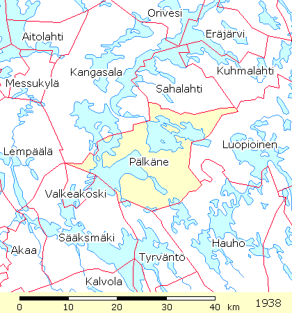 Rajakartta: Pälkäne