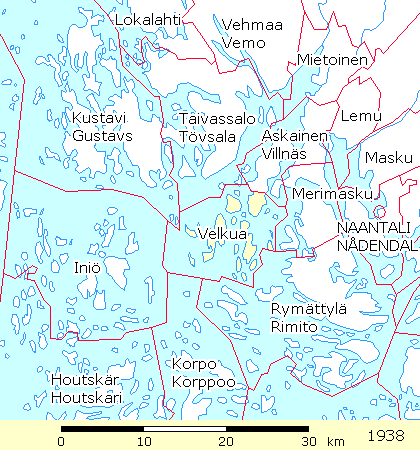 Rajakartta: Velkua