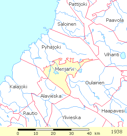 Merijärvi Tietoja Suomen seurakunnista