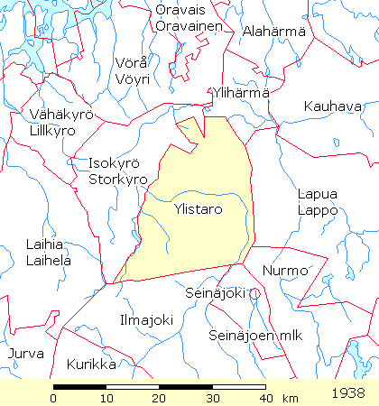 Rajakartta: Ylistaro