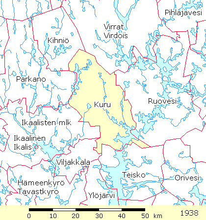 Kuru | Tietoja Suomen seurakunnista