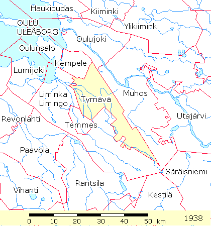 Rajakartta: Tyrnävä