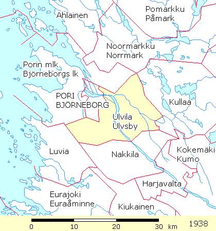 Rajakartta: Ulvila