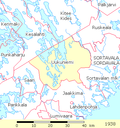 Rajakartta: Uukuniemi