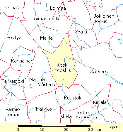 Rajakartta: Koski