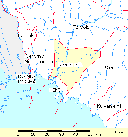 Rajakartta: Kemin maalaiskunta