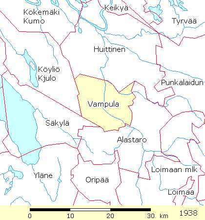 Rajakartta: Vampula