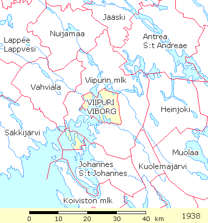 Rajakartta: Viipurin kaupunki