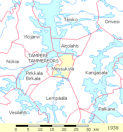 Rajakartta: Messukylä