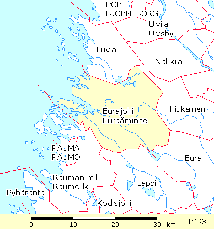 Rajakartta: Eurajoki